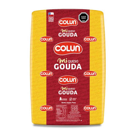 QUESO GAUDA COLUN (ROJO) P/G